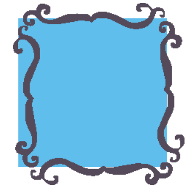 blue color block
